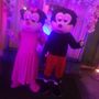 Mickey and Minnie mouse mascots Mickey and Minnie mouse mascots